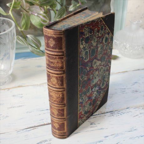 イギリスのアンティーク本「Miscellaneous writings, Speeches and Poems (1880)
