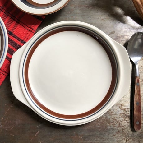 ROYAL STONE　ロイヤルストーン グラタン皿　23.3cm　STONEWARE（中古品）