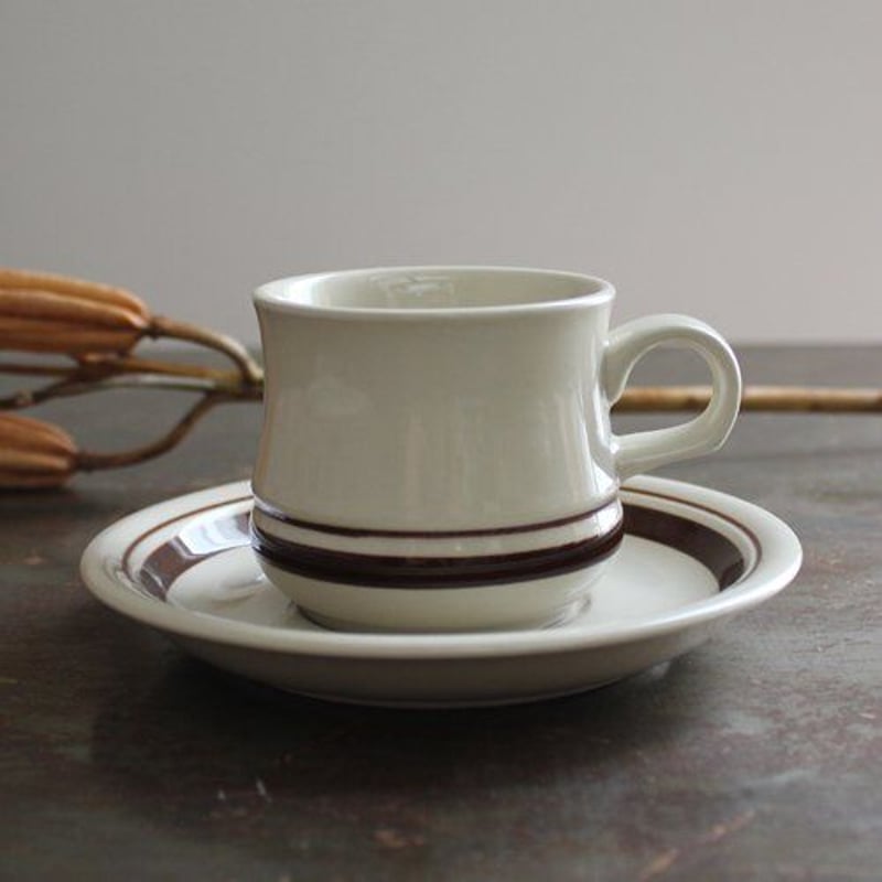 曽根陶器 アポロストーン カップ＆ソーサー