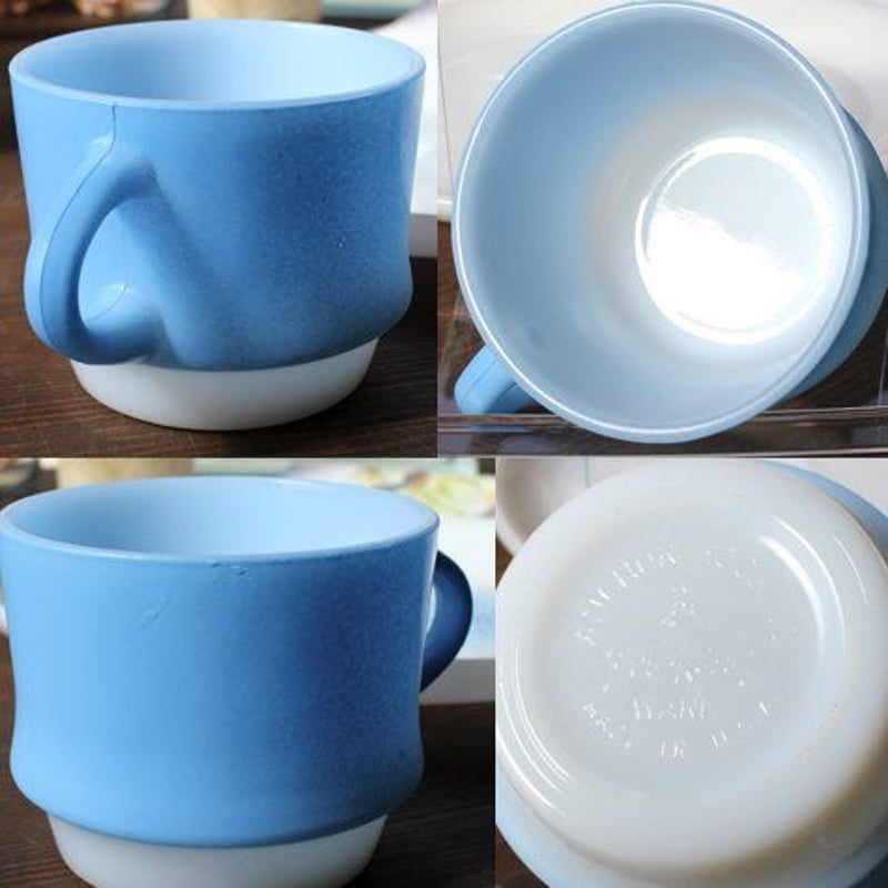 アンカーホッキング ブルーモザイク スナックセット(Fire-King) | Hir 