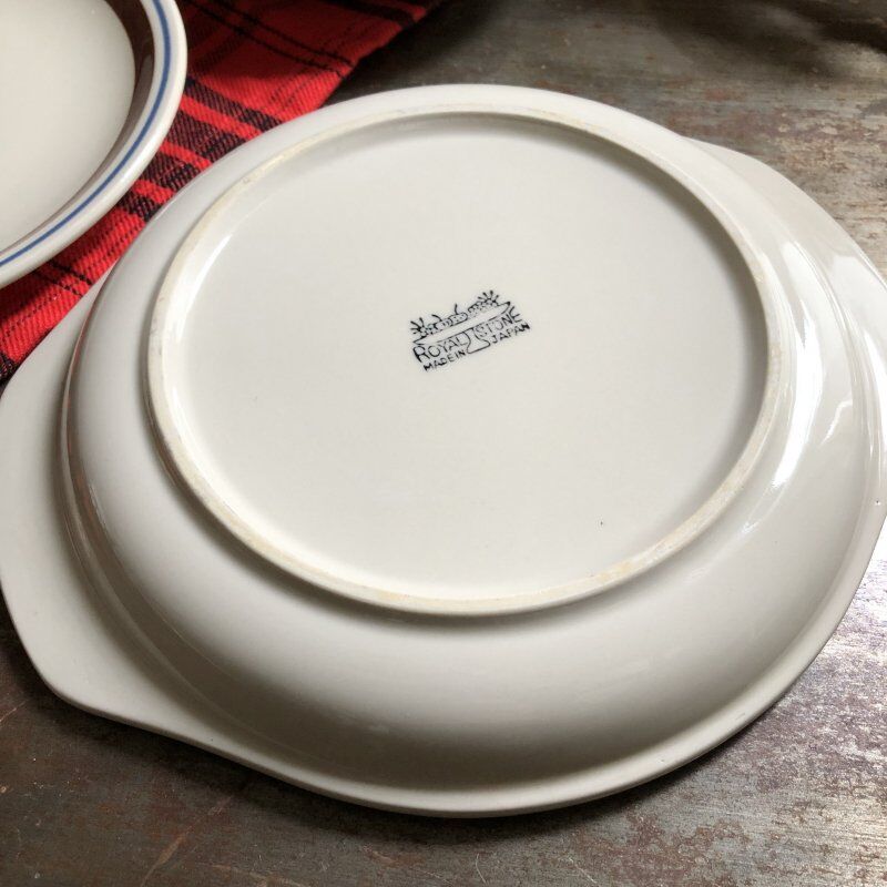 ROYAL STONE ロイヤルストーン グラタン皿 23.3cm STONEWARE（ほぼ未