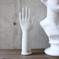 ヴィンテージ　グローブモールド　陶製　ハンドディスプレイ
