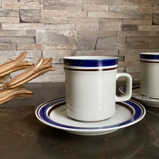 CATALINA STONE カップ＆ソーサー STONEWARE CAS1801-16（未