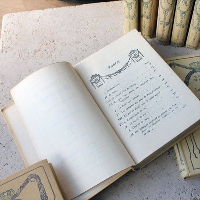 ビンテージ洋書　ネルソン社　フランス小説 1930年代　2冊セット ビンテージ洋書 ネルソン社 フランス小説 1930年代 2冊セット