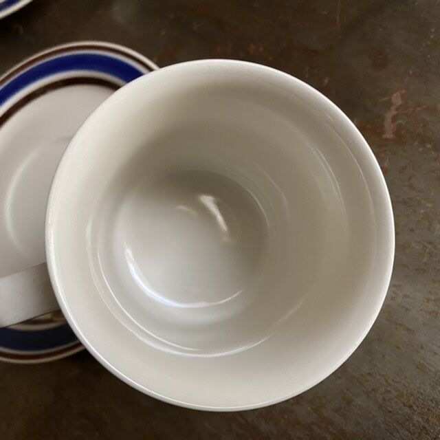 CATALINASTONE カタリナストーンウエア 皿、カップ&ソーサーセット CATALINA STONE カップ＆ソーサー STONEWARE CAS1801-15（未