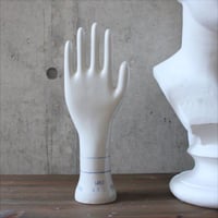 ヴィンテージ　グローブモールド　陶製　ハンドディスプレイ