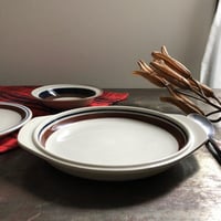 ROYAL STONE　ロイヤルストーン グラタン皿　23.3cm　STONEWARE（中古品）