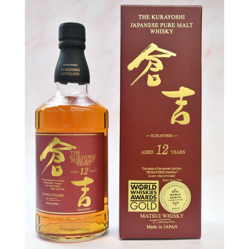 マツイピュアモルトウィスキー倉吉18年720ml鳥取の銘酒 倉吉 18年