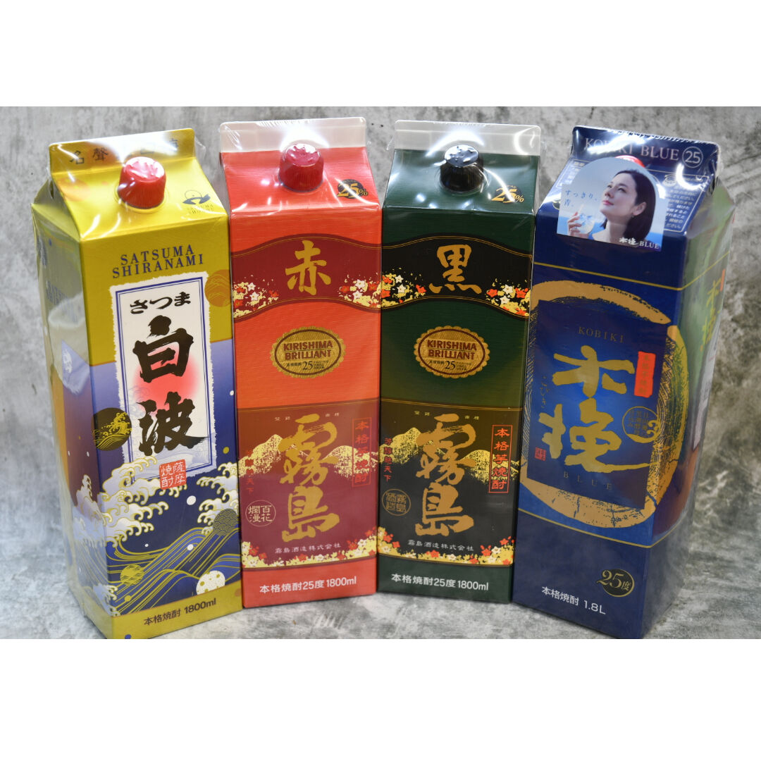 黒霧島 25度 1800ml 紙パック | 酒の國