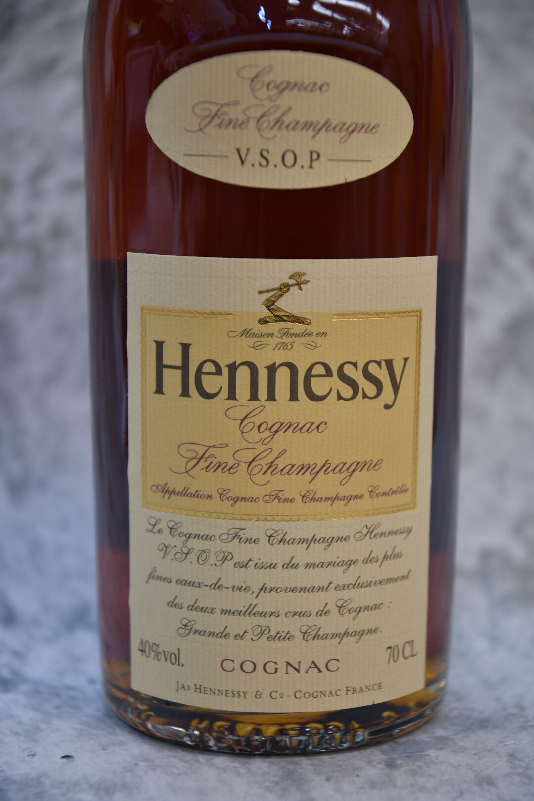 △未開栓 Hennessyヘネシー VSOP スリム クリアボトル 1000ml-