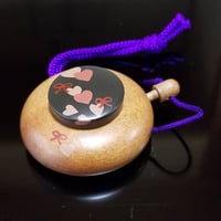 工芸品塗香入　カナコ塗　ハート