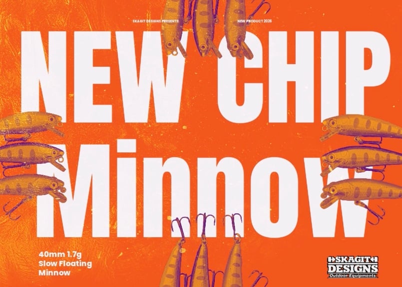 New Chip Minnow 40mm SF｜渓流ミノーイングの原点を受け継ぐスロー