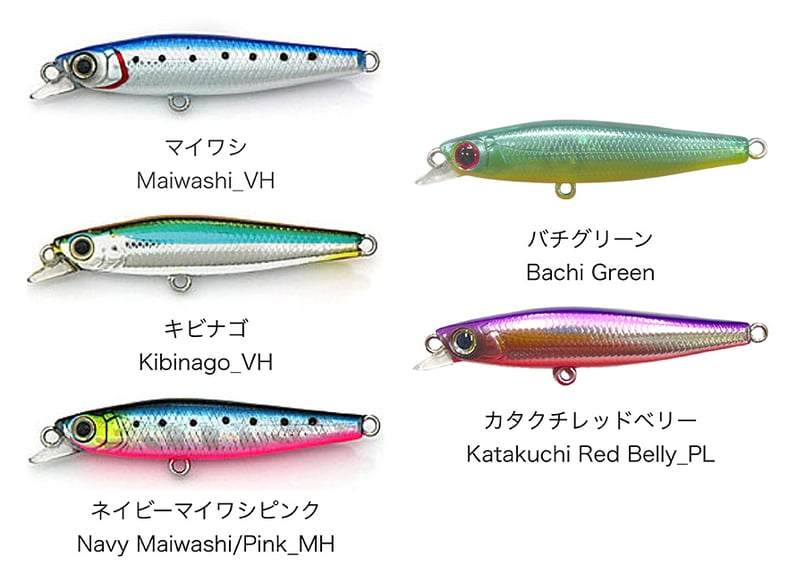 Lip Slide 60mm 13g Sinking | SKAGIT WEBSHOP