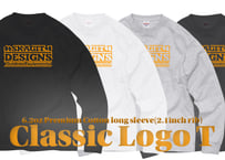【限定販売】Classic Logo Long Sleeve Tee (Premium Cotton 6.2oz)