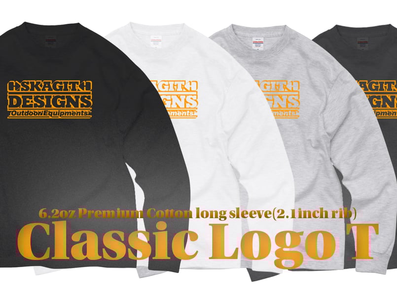 タグ付き新品未使用deres qualia long sleeve Tshirt 限定販売】Classic Logo Long Sleeve Tee (Premium Cot
