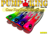 【数量限定】Pump King 140mm 43g  Clear FireHead Collection.