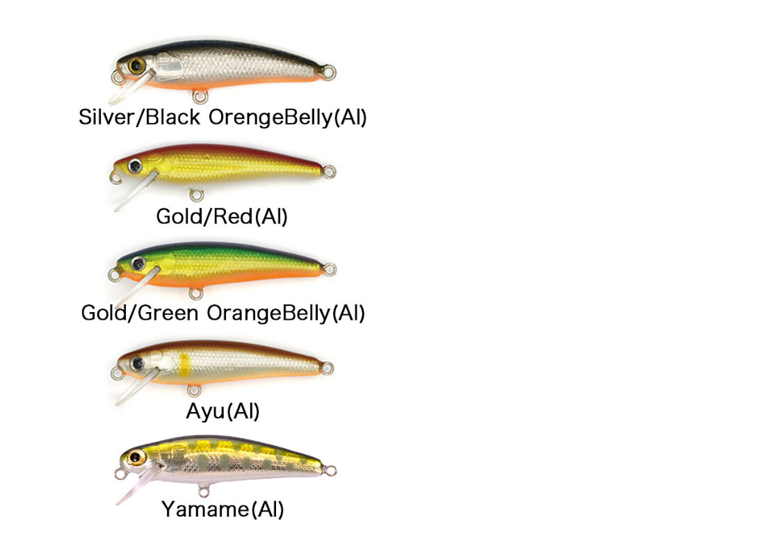 Chip Minnow 6cm チップミノー　6 s 4個 Chip Minnow 6cm チップミノー 6 s 4個 ① - メルカリ
