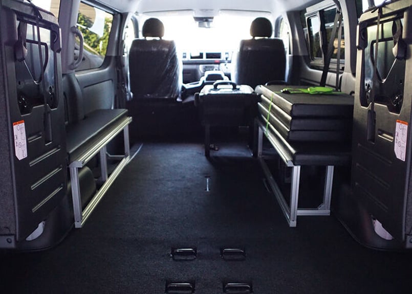 ハイエースW-GL｜ベッドキット グルニエ7】～現行型｜西濃運輸支店止め