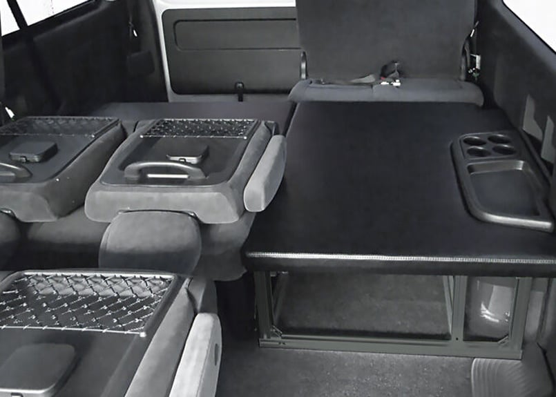 ハイエースW-GL｜ベッドキット グルニエ9】～現行型｜西濃運輸支店止め