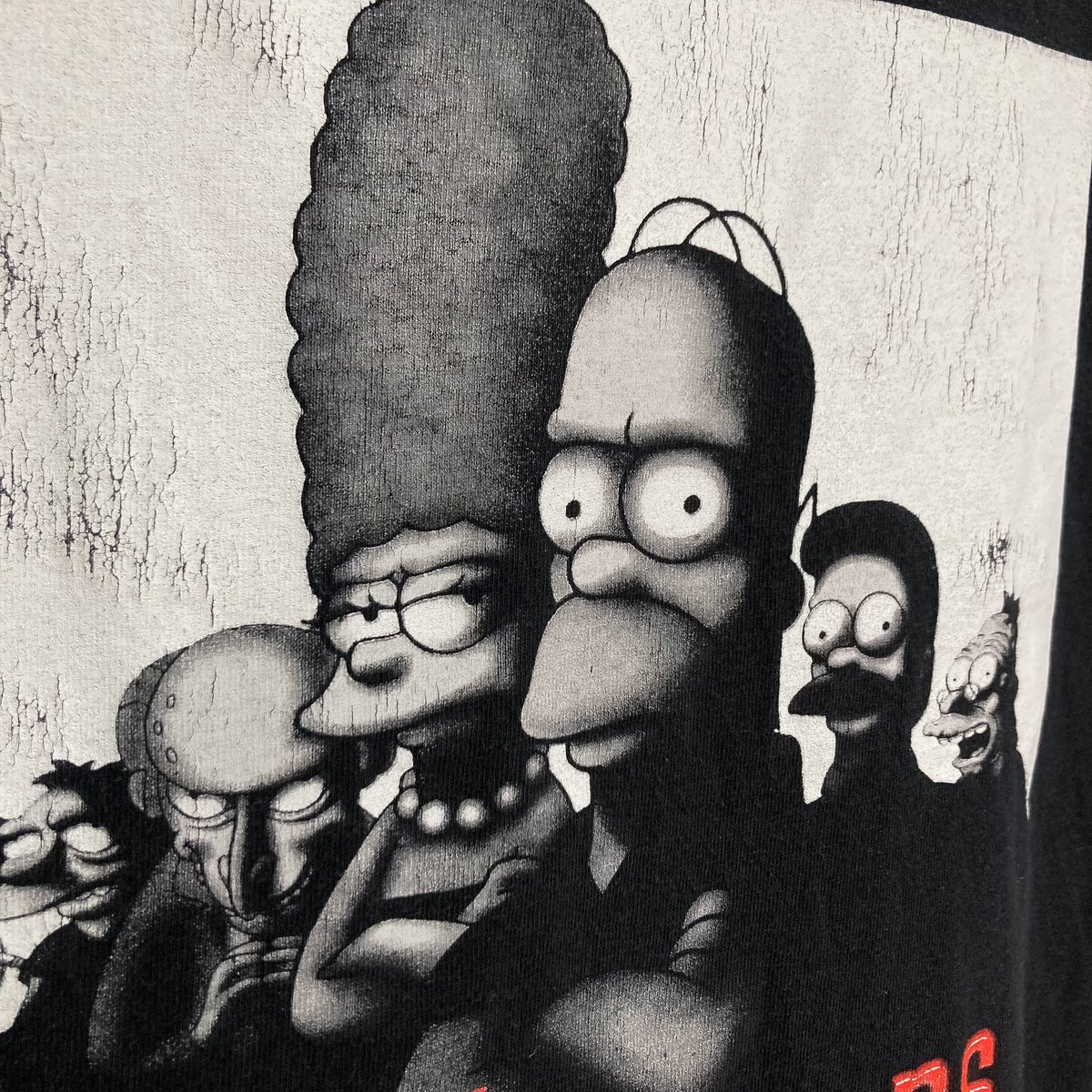 2001s THE Simpsons/THE Sopranos parody T-SHIRT