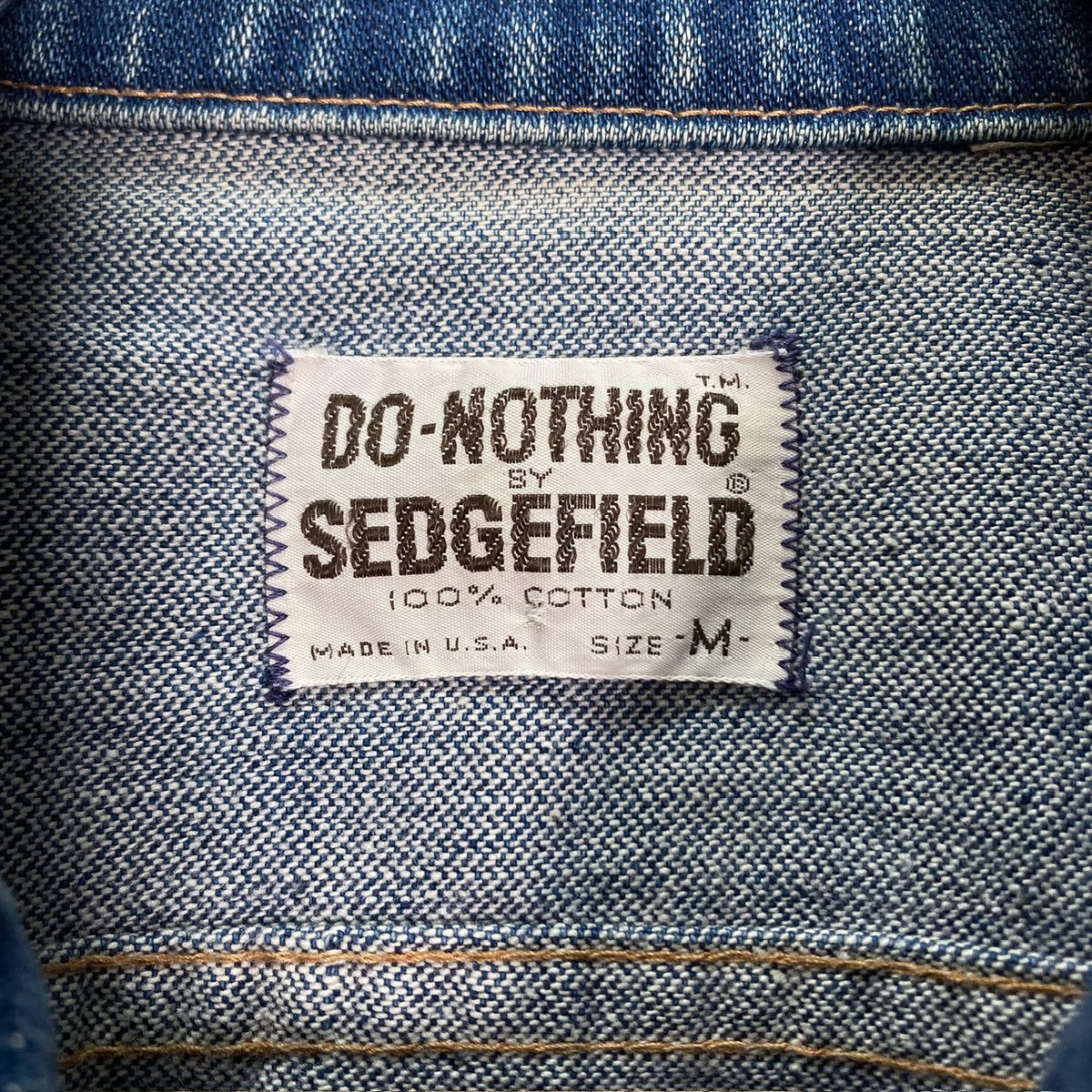 70s DO-NOTHING by SEDGEFIELD denim tracker jack 70s DO-NOTHING by SEDGEFIELD denim tracker jack