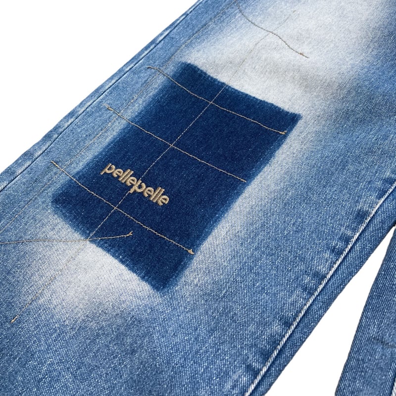 pellepelle 90-00s patchwork denim denim pants | 無無