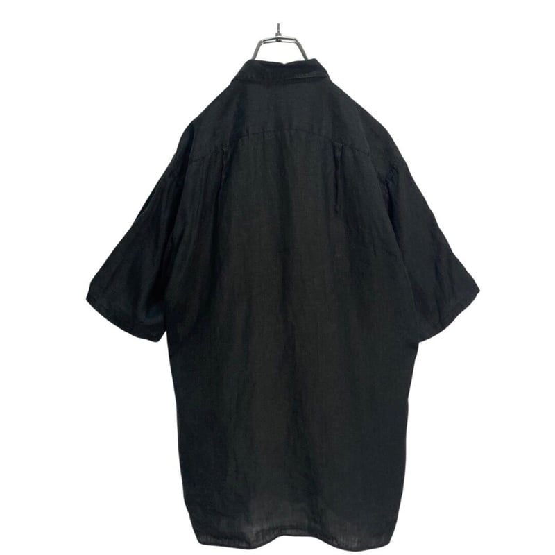 トップス archive agnes b. homme L/S shirt y2k agnes b. homme S/S Black linen shirt | 無無