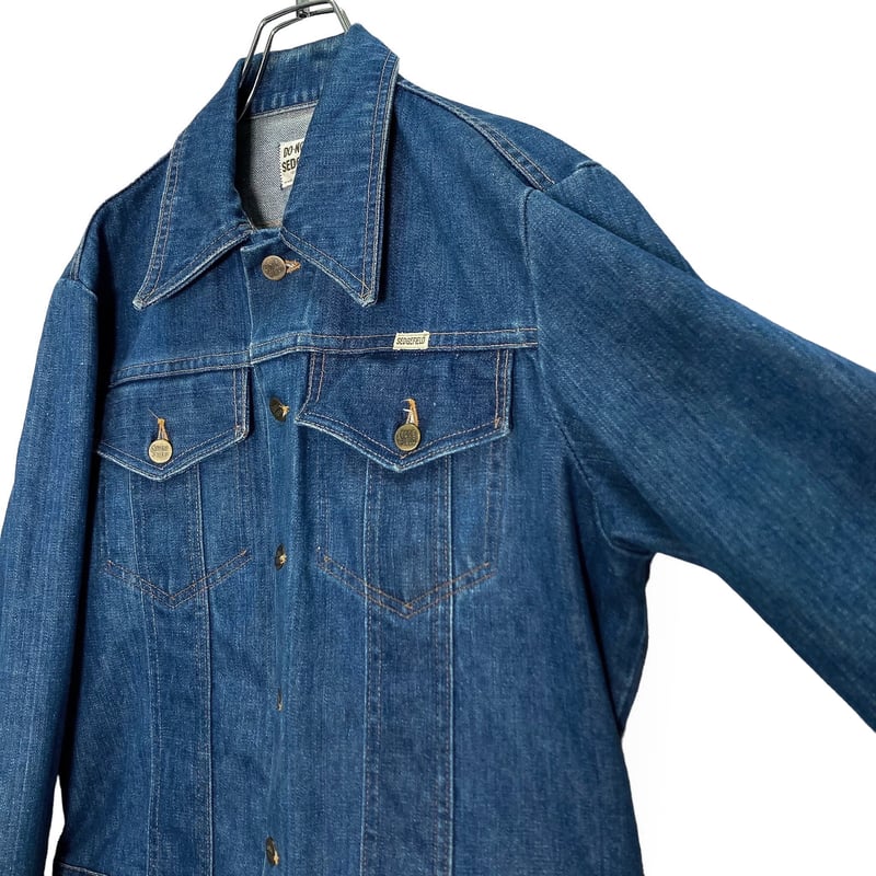 70s DO-NOTHING by SEDGEFIELD denim tracker jack