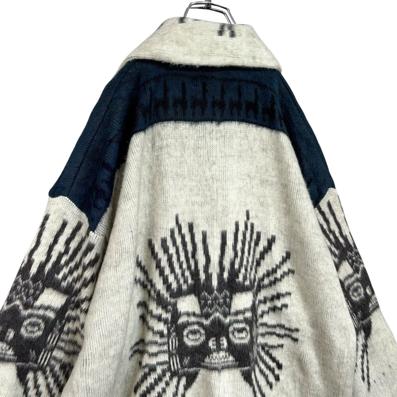 トップス 80s Ecuador knit boroboro vintage | OLD Ecuador Knit Sweater size L 可愛いらしい柄