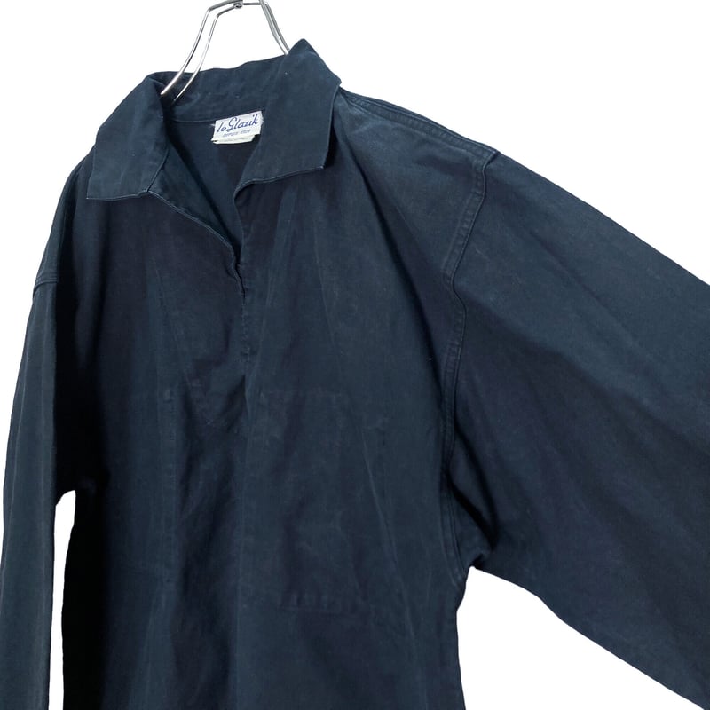 70-80s Old French Le Glazik fisherman smock | 無無