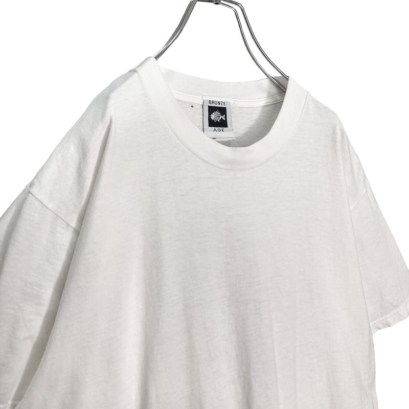 BRONZE AGE グレー USA製 90s BRONZE AGE S/S PRINT T-SHIRT | 無無
