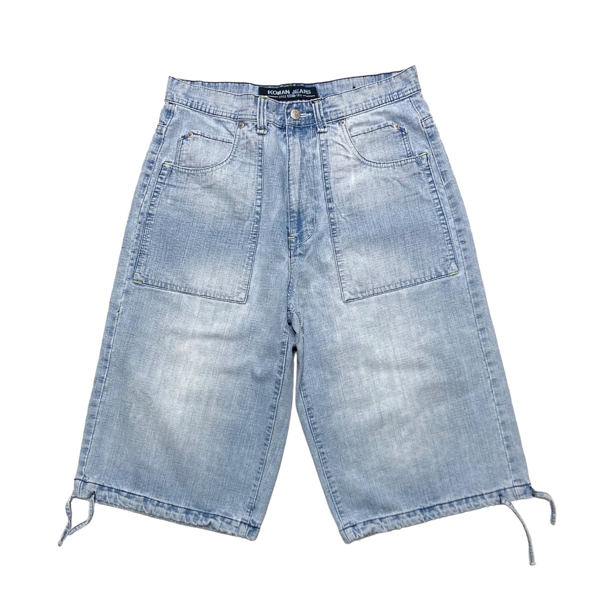 90-00s KOMAN JEANS buggy silhouette denim half