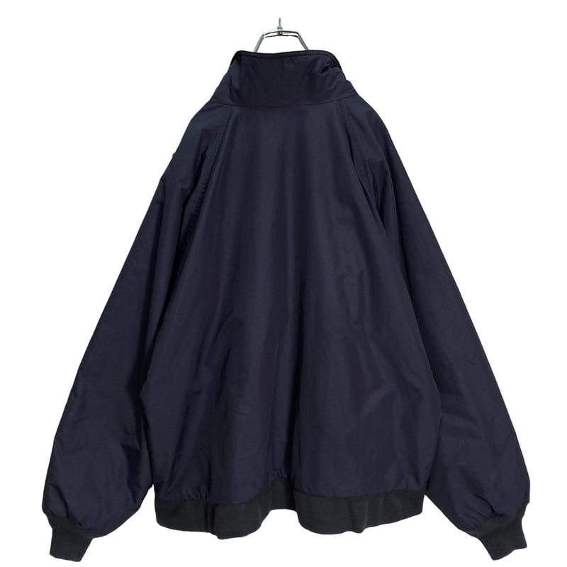 90s LANDS' END zip-up boa lining nylon jacket | 無無