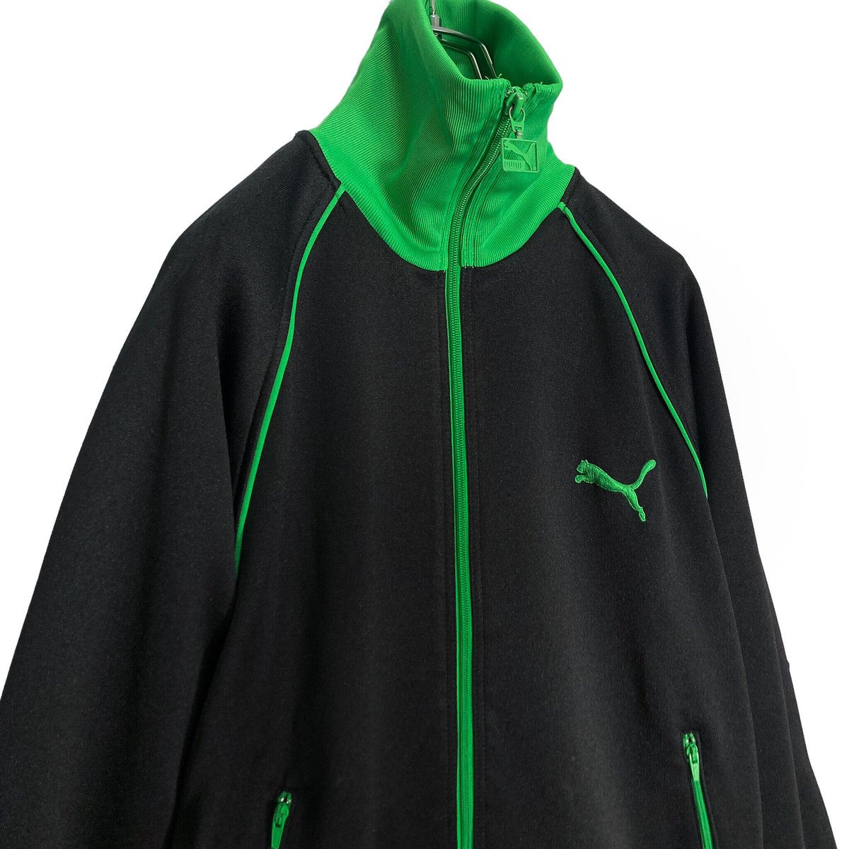 90-00s PUMA bi-color track jacket | 無無 90-00s PUMA bi-color track jacket | 無無