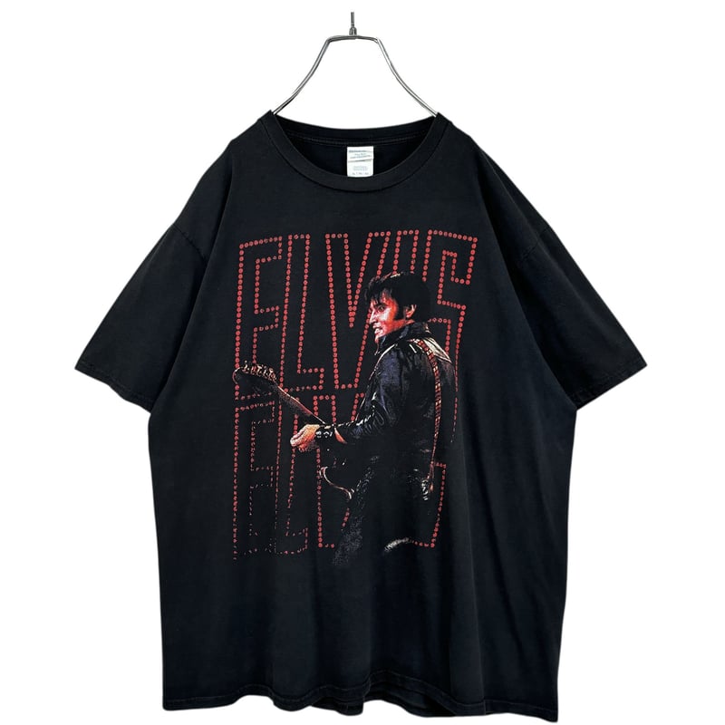 Elvis Presley/PORT&COMPANY 00s black T-shirt | 無無