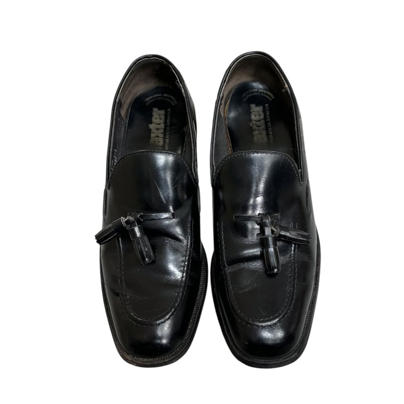 USA製 90s Dexter タッセル ローファー レザーシューズ 90s Dexter Made in USA black leather tassel Loa
