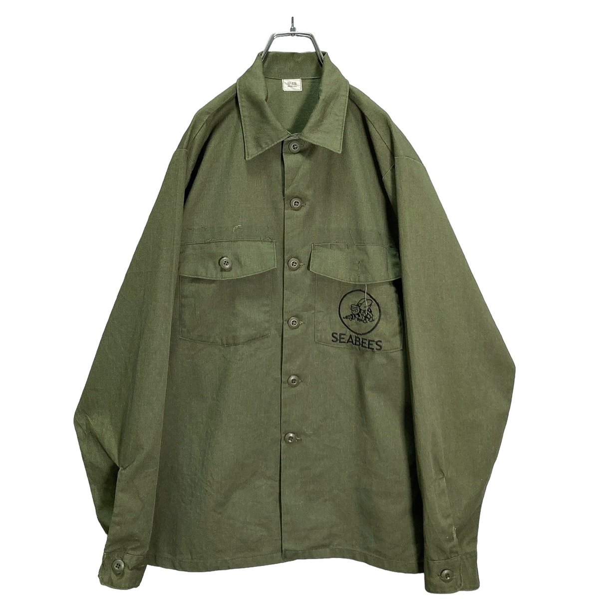 アメリカ海軍 建設工兵隊 シービーズ ジャケット Regular / Medium】70s〜 M-65 Field JKT U.S.NAVY Seabees
