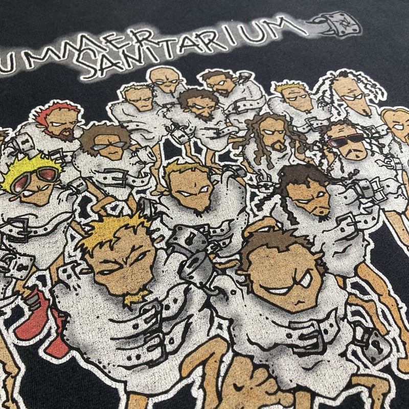 超希少　00s SUMMER SANITARIUM メタリカヴィンテージtシャツ Vintage Metallica Summer Sanitarium 2000 T-shirt – For All