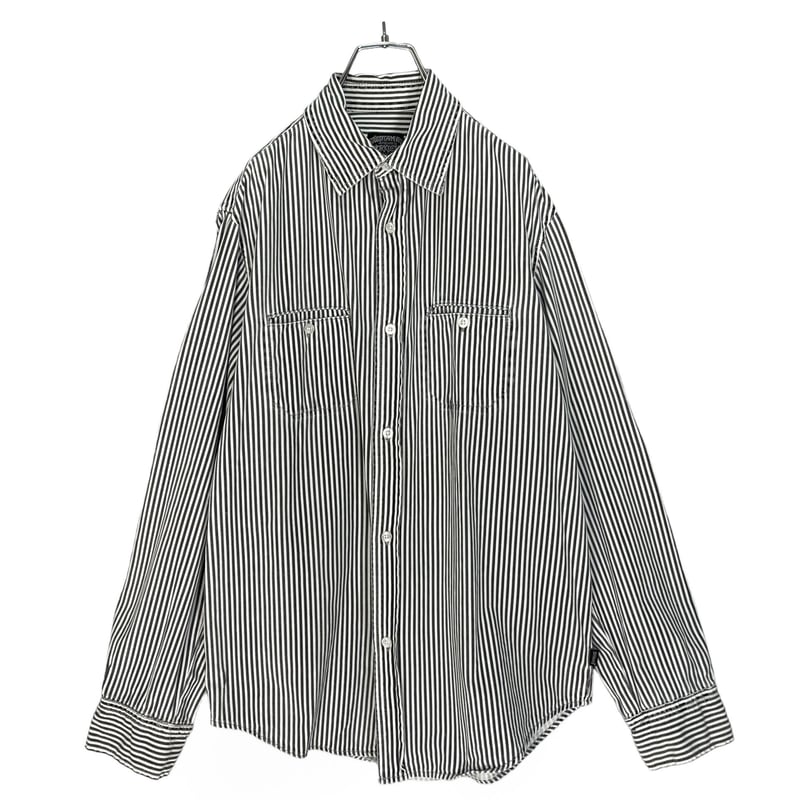 stussy ワークシャツ ヒッコリー シャツ Mサイズ STUSSY - STUSSY / ステューシー | コットン ヒッコリー ワーク