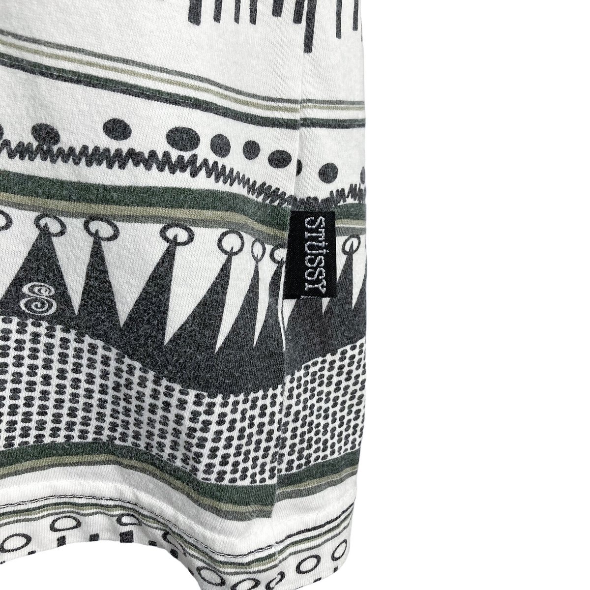 STUSSY S/S tomtom pattern design T-SHIRT | 無無