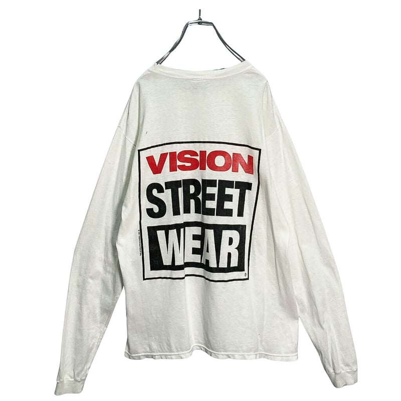 80s VISION STREET WEAR L/S LOGO PRINT TEE | 無無 80s VISION STREET WEAR L/S LOGO PRINT TEE | 無無