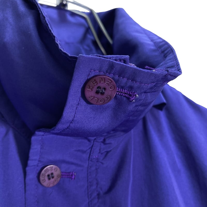 90s KENZO GOLF zip-up purple design nylon jacke 90s KENZO GOLF zip-up purple design nylon jacke