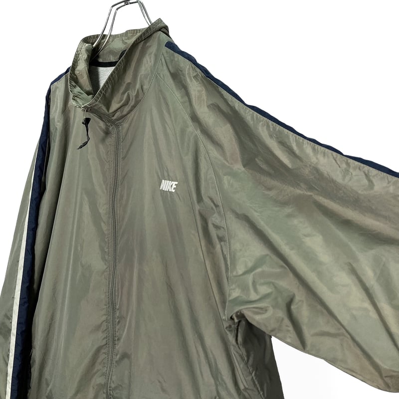 NIKE ジャケット NIKE 00's zip-up sleeve line nylon jacket | 無無