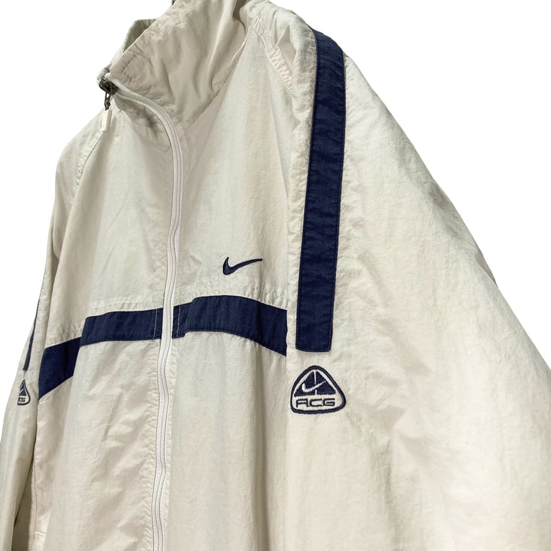 90-00s NIKE ACG zip-up lined nylon jacket | 無無