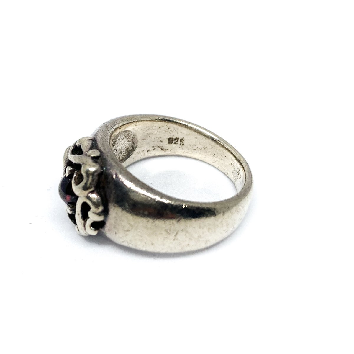 Vintage silver 925 flower design ring | 無無