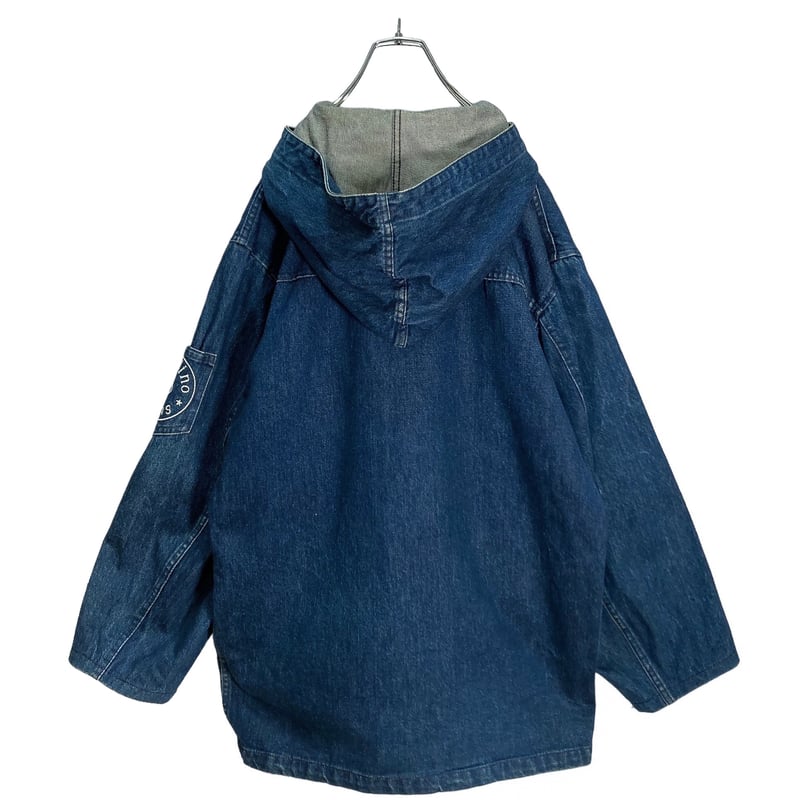 90s Valentino Jeans check lining denim duffle c