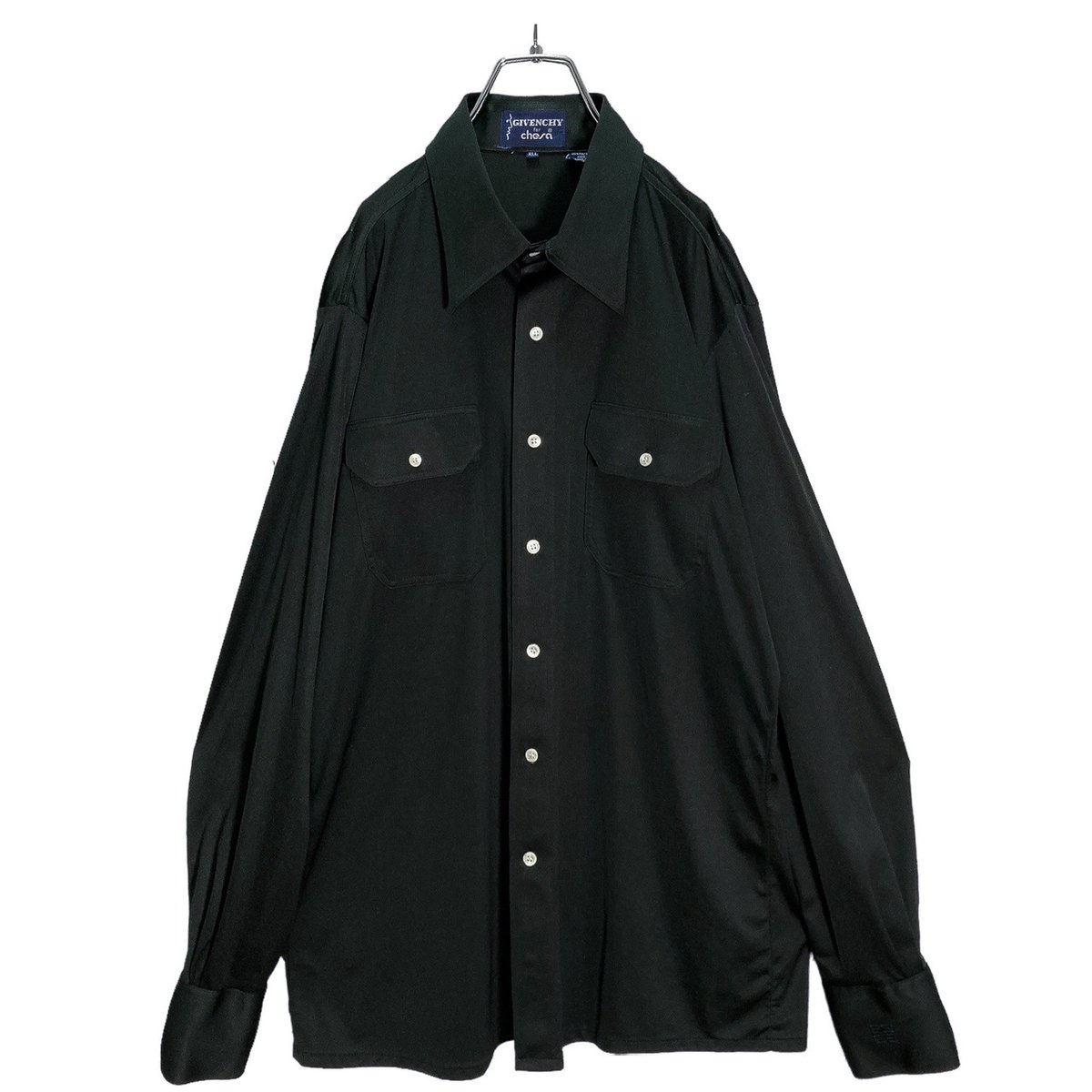 GIVENCHY 24ssブラックジャケット ストライプ襟 XL GIVENCHY 24ssブラックジャケット ストライプ襟 XL