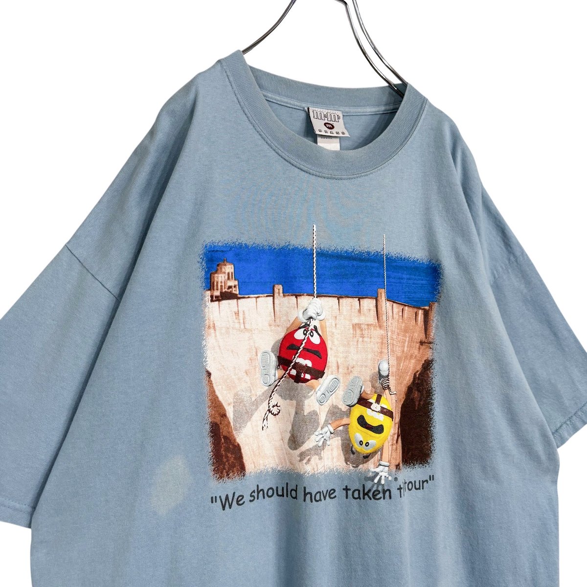 90s m & m's Made in USA S/S Bigsized vintage T-