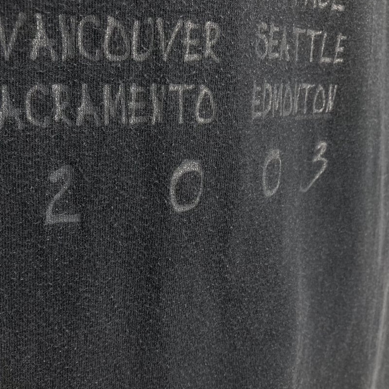 FOO FIGHTERS/ONE BY ONE tour 2003 T-SHIRT | 無無