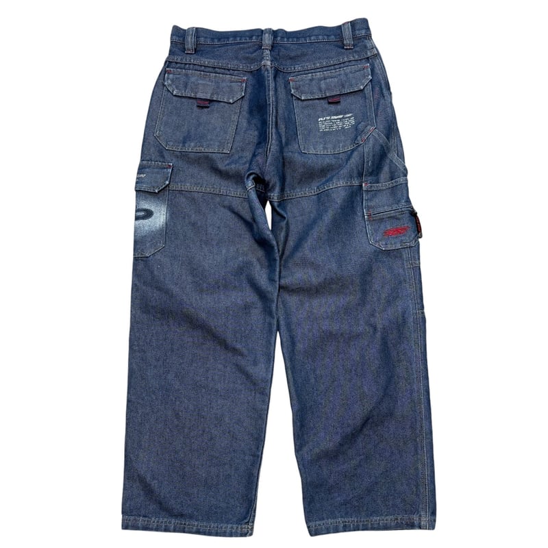 00s PJ'S SURF wide design denim cargo pants | 無無 00s PJ'S SURF wide design denim cargo pants | 無無